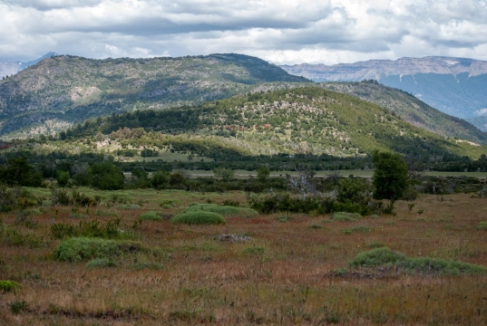  Zona plana, en el primer tramo del trekking